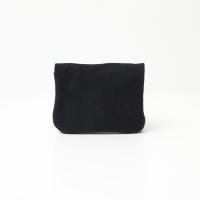 monedero ,cartera Pequeña de Piel Ante  ，hecho en Italia– Minimalista, Ligero y Multifuncional,Perfecto para el Día a Día y Ocasiones Especiales, Diseño Elegante , Dos Compartimentos y Bolsillo con Cremallera, Disponible en piel de Ante, - details 1