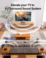 Barra de Sonido ULTIMEA Poseidon D50 Canal 5.1 Soundbar con Subwoofer y Altavoces Traseros Surround, Nivel de Sonido Surround Ajustable, 3 Modos de EQ, Sonido Surround Inmersivo, conexión por cable e inalámbrica - details 2