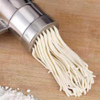 Máquina Manual De Hacer Fideos Pequeña De Acero Inoxidable Con 2 Moldes Interchangeables Para Hogar Fabricante Yongkang Zhejiang - details 4