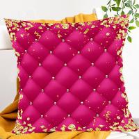 Funda De Cojín Suave De 45cm a Cuadros Decorativa Sin Relleno Para Decoración De Habitaciones Y Salones En Casa - details 4
