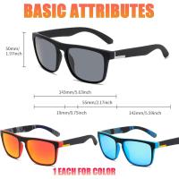 3 Pares Gafas de Sol Polarizadas, Gafas Polarizadas, Gafas de Sol Hombre Polarizadas, Gafas de Sol Polarizadas para Hombre Mujer, Gafas de Sol Mujer Polarizadas, Protección UV - details 1