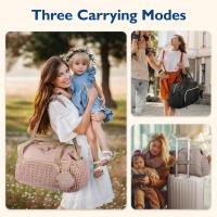 Gran oferta de bolso de mano para pañales de bebé, de gran capacidad, para viaje, para hospital, con chupete. - details 5
