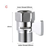 Válvula De Diverter Para Ducha De Cobre Sólido Con Desbordamiento Para Roce De Bidé O Cabezal De Ducha Accesorio De Agua De Baño - details 7