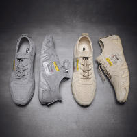 Zapatos Casuales Para Hombre CLOHOO De Cuero Genuino Ligeros Antideslizantes Para Exterior Caminar Conducir Sin Tacón - details 3