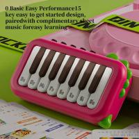 Teclado De Música Infantil Multifuncional Con Luces Mini Pianoforte Electrónico Portátil Para Niños Edad Recomendada 3-12 Años - details 3