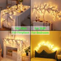 Luces De Árbol De Birch LED En Blanco Cálido Vinilo Flexible Para Fiesta De Cumpleaños Navidad Festival Regalo Perfecto - details 1