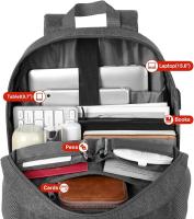 Mochila Ergonómica YAMTION con Puerto USB – Portátil 15,6”, Resistente y Ligera. VARIOS MODELOS. - details 7