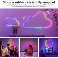 Luces De Neón LED RGBIC Dreamcolor Strip Con Control Remoto Por App Luz Flexible Cambiante De Colores IP68 Para El Hogar - details 7