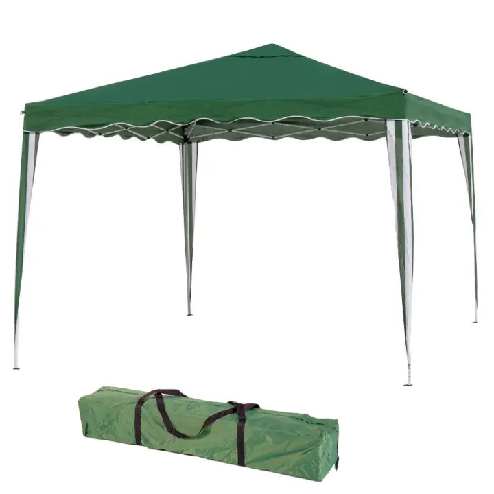 Carpa plegable verde de 3x3m LOLAhome - 1