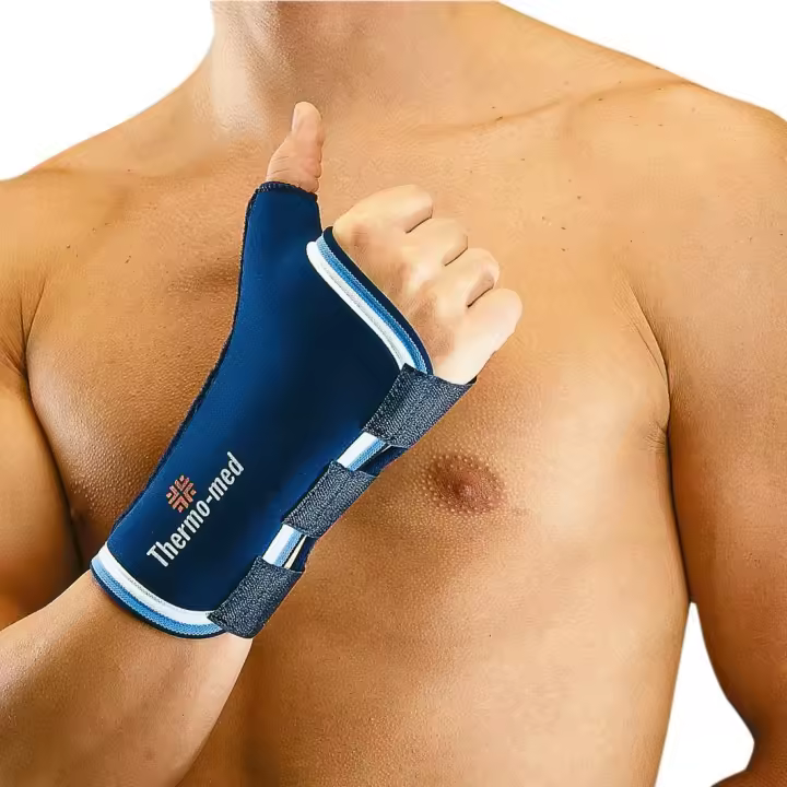 Orliman Muñequera Férula Neopreno Pulgar 4604 21-23Cm Azul T4 1Ud - 1