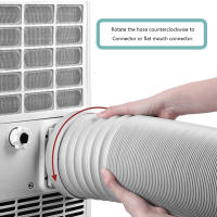 Pipeta Telescópica Flexible De 130-150mm Para Aire Acondicionado Móvil Accesorio De Tubo De Ventilación 1.5/2M Uso Doméstico - details 3