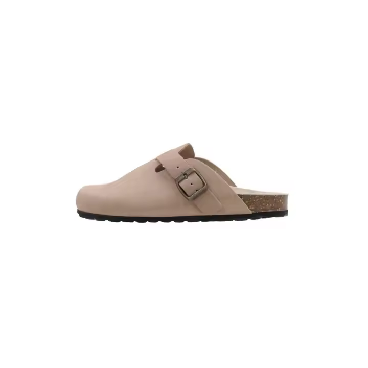 Senses & Shoes LIFE Zuecos Planos Unisex Taupe - 1