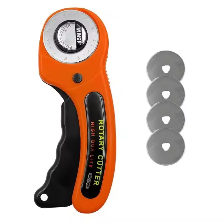 Cortador Rotativo 45mm Para Papel Y Tela Herramienta De Costura Y Costurería Para La Creación De Ropa DIY - 1