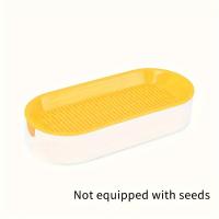Caja De Plantación De Hierba Para Gatos Sin Semillas Caja De Semillero De Jardín Para Brotes De Semillas Set De Bandejas De Germinación De Semillas - details 6