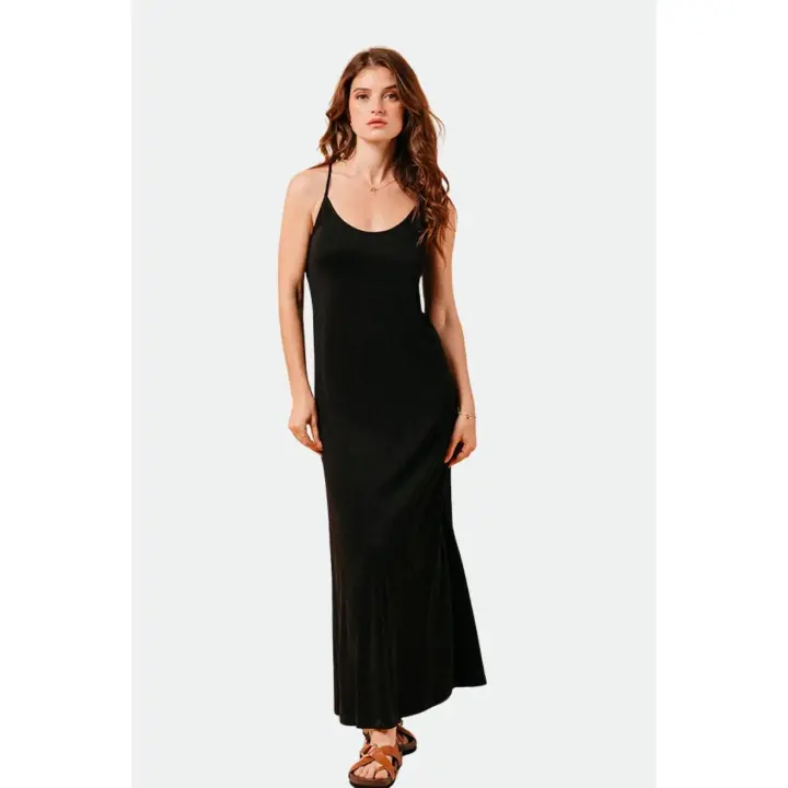 Grace and Mila Vestido Mujer Tirantes Negro - 1