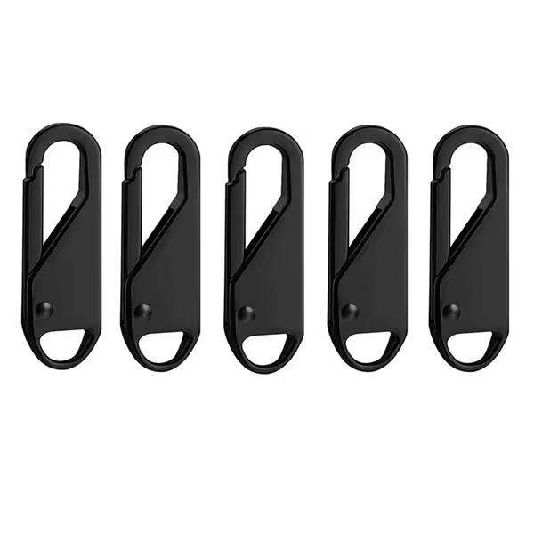 Kit De Reparación De Cremalleras Universales 10PCS Cabeza De Cremallera Metálica Desmontable Para DIY Costura Ropa Accesorios De Ropa - 1