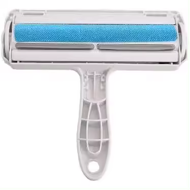 Rodillo quitapelusas para mascotas, rodillo quitapelusas de doble cara para mascotas, quitapelusas para gatos y perros para muebles, sofás, color azul - 1