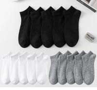 Calcetines De Tobillo Suaves Y Ligeros Para Hombres Y Mujeres Calcetines Casuales De Bote Color Sólido Paquete De 10 Pares - details 13