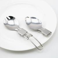 Cuchara De Acero Inoxidable Plegable Para Camping Y Cocina Al Aire Libre Ultra-Ligera Con Forks Y Cucharas 1-10PCS - details 17