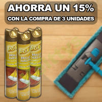 DORIL Limpiador y abrillantador de superficies en spray, especial suelos de madera y parquet. 750ml - details 0