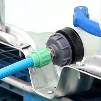 Adaptador De Conector Para Tanque IBC S60X6 De Hilo Crude Durable Adaptador De Hilo Femenino a 1/2 3/4 1 Pieza De Plástico PP Para Jardín - details 3