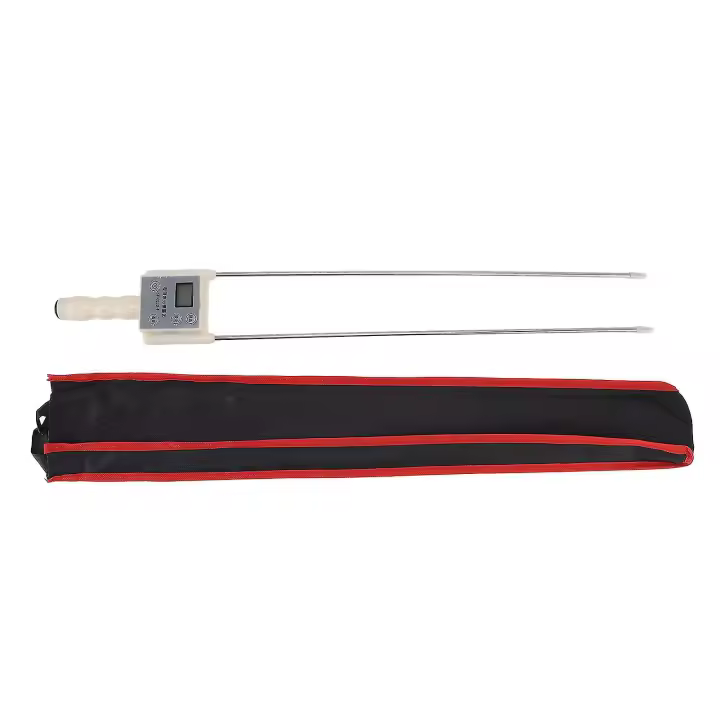 Pantalla LED de Alta definición Medidor de humedad de Grano de Aguja de Maple dual para Mediciónrápida de nivel de humedad de hierba y Paja - 1