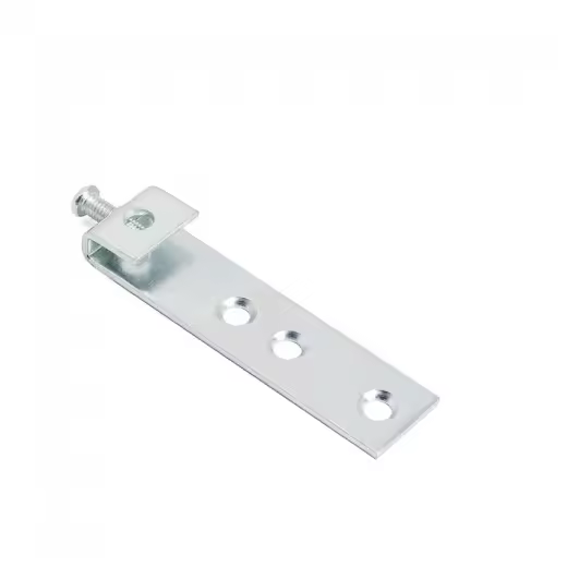 COLGADOR MUEBLE E-DELTA CON TORNILLO M4-14 ACABADO ZINCADO - 1