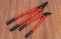 Tijeras De Cobre Cromado Y Acero Vanadio Para Trabajo Con Metal Herramientas De Corte De Hojalata Con Punta De Ardilla - details 6