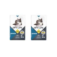 Pack de 2 Piensos Cat Senior OPTI LIFE  1Kg - VERSELE-LAGA  2kg - details 0