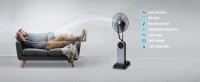 Aigostar Ventilador de Pie Oscilante con Nebulizador de Agua y Función Ionizador de Aire - details 0