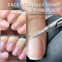 Tijeras De Cutícula Profesionales Estilo Ruso Punta Curva Precisión Fina Para Eliminar Piel Muerta Y Quiebra Uñas - details 2