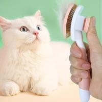 Cepillo De Aseo Para Mascotas 1pcs Eliminador De Pelo De Perro Y Gato Herramienta De Aseo Para Mascotas Material De Acero Inoxidable - details 0