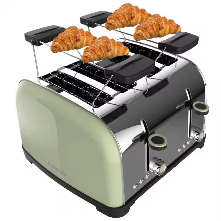 Cecotec Tostador vertical Tostador vertical Toastin' time 1500 Double Green - 1