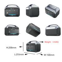 FGNS.Estación de Energía Portátil 300W con Batería LiFePO4, AC/DC, USB-C PD, USB QC3.0 (268.8Wh / 84000mAh)，Banco de energía portátil para acampar 300W, estación de energía de emergencia para exteriores, - details 6