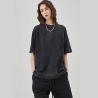 Camiseta De Verano Para Hombres Vintage Harajuku Con Estampado Anime Tees Vest Top Casual Oversized Black T-Shirt Streetwear - details 4