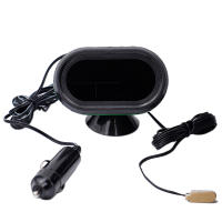 Medidor De Temperatura Y Voltaje Automático Digital DC12V-24V Con Horloge Dual Luminoso Alarma De Congelación Temporizador Y Fecha Para Coche - details 8