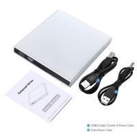 Leer DVD Y CD Con USB 2.0: Lector Portátil De Música Y Películas MP3 Para Computadora De Escritorio Y Laptop Compatible Con Windows 7/8/10 - details 7