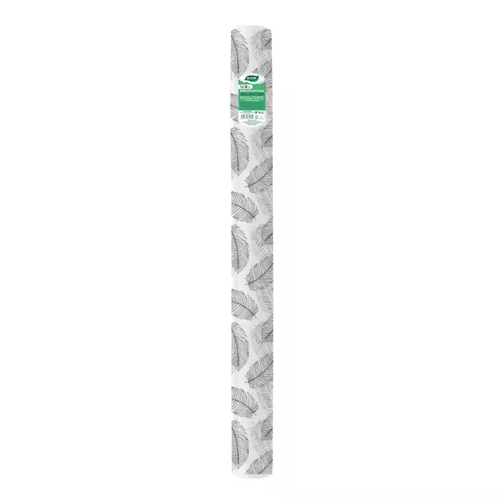 Algon - Rollo Mantel Leaves 3 con Mandril 1x10m, Práctico y Resistente - 1