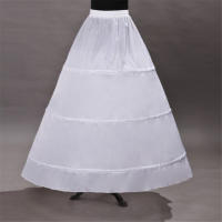 Nueva Llegada De Falda Aplanadora 3Hopps Vestido De Boda Con Tules Faldón Bajo Jupon Mariage Halka Rockabilly Para Mujer - details 4