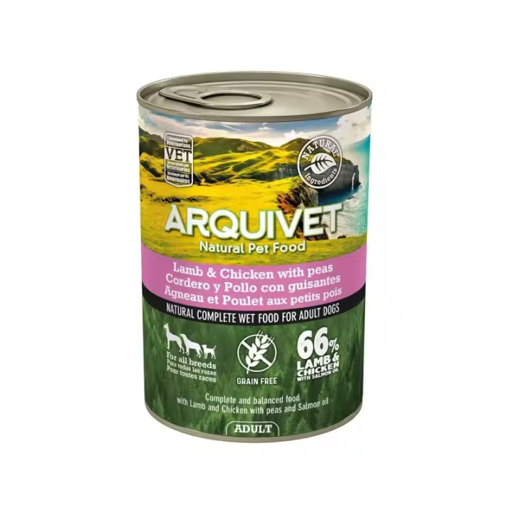 Arquivet - LATA CORDERO Y POLLO Con Guisantes 400gr - 1
