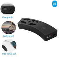 Altavoz Bluetooth Para Motocicleta Y Sombrero De Bicicleta Estéreo Inalámbrico Impermeable Con Subwoofer Mini Boombox Para Viajes Al Aire Libre - details 0