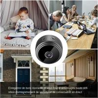 Cámara De Seguridad Inalámbrica Mini WiFi Monitoreo Remoto Para Hogar Inteligente A9 Resolución HD 720P Sin Memoria Integrada - details 1