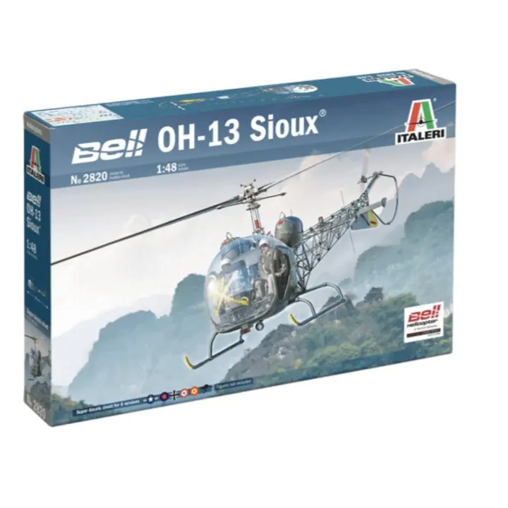 OH-13 Sioux (Incluye versión española) Italeri-2820 - 1
