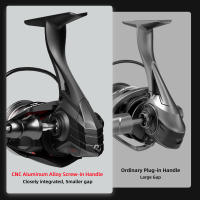 Carrete De Pesca KastKing Black Valiant Eagle II Sistema De Seda Finesa 4.5KG Arrastre Máximo 7BB+1RB 5.2:1 Ratio De Engranajes 143g - details 9
