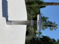 Ajustable Yaqi El Corte Final Cepillo De Acero Inoxidable Para Hombres Afeitadora De Seguridad En Color Cromo - details 10
