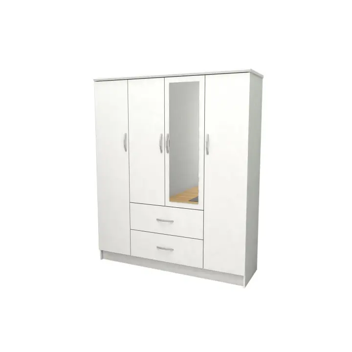 Armario de Dormitorio DN 4 Puertas, con Espejo     Saldos y Stocks - 1