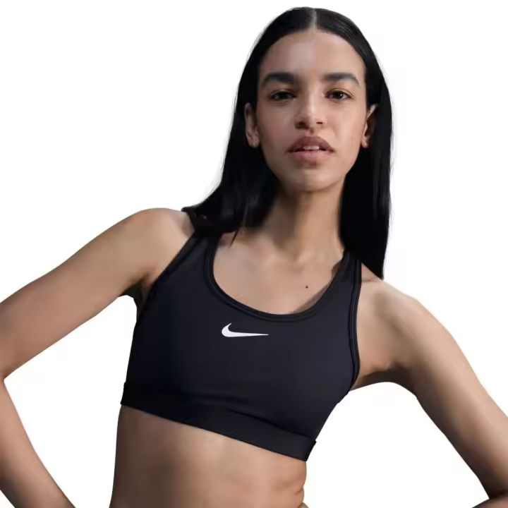 Nike Sujetador Deportivo De Impacto Medio Swoosh - 1