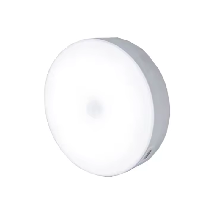 Luz De Sensor De Movimiento Interior Luz De Armario Luz De Techo Luz De Puck Inalámbrica Operada Por Batería AA Adhesiva Para Pared - 1