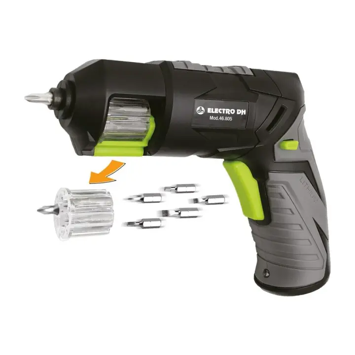 Atornilladora recargable 3.6V con puntas - 1