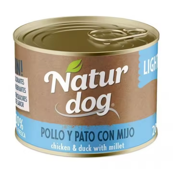 Naturdog Comida Húmeda para Perros Grain Free - Latas para perros sin cereales - 1